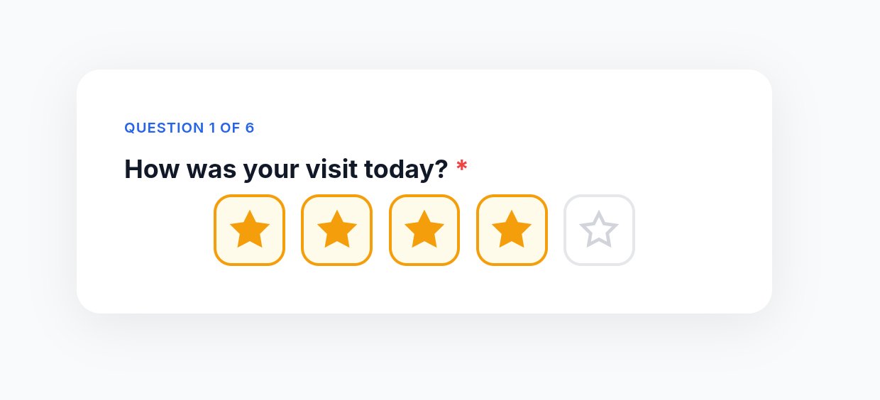Survey Rating Question